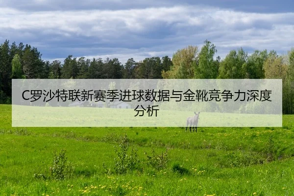 C罗沙特联新赛季进球数据与金靴竞争力深度分析